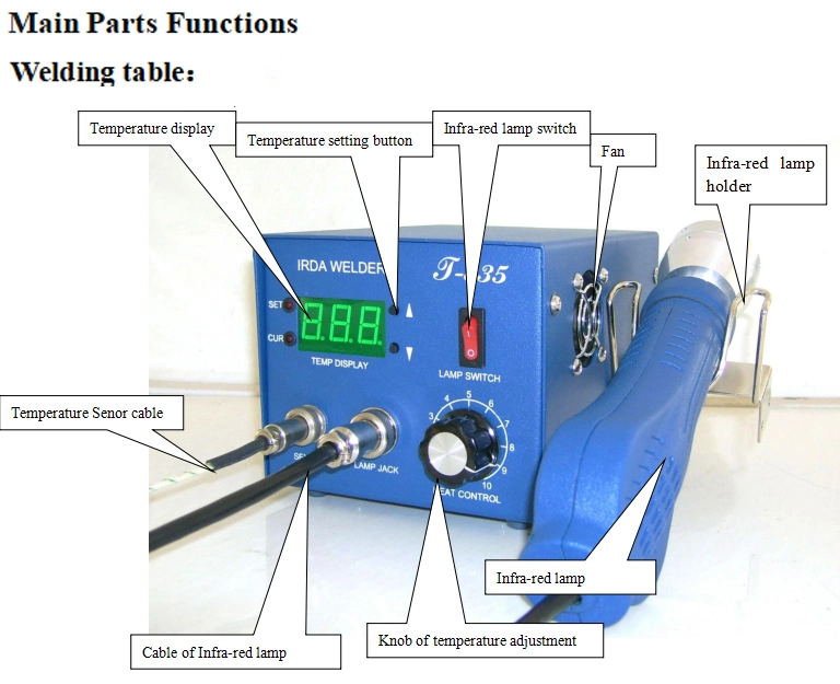 BGA IrDA Welder T-835, BGA Rework Station, Welder Machine